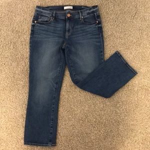 Loft Modern Kick Crop Jean